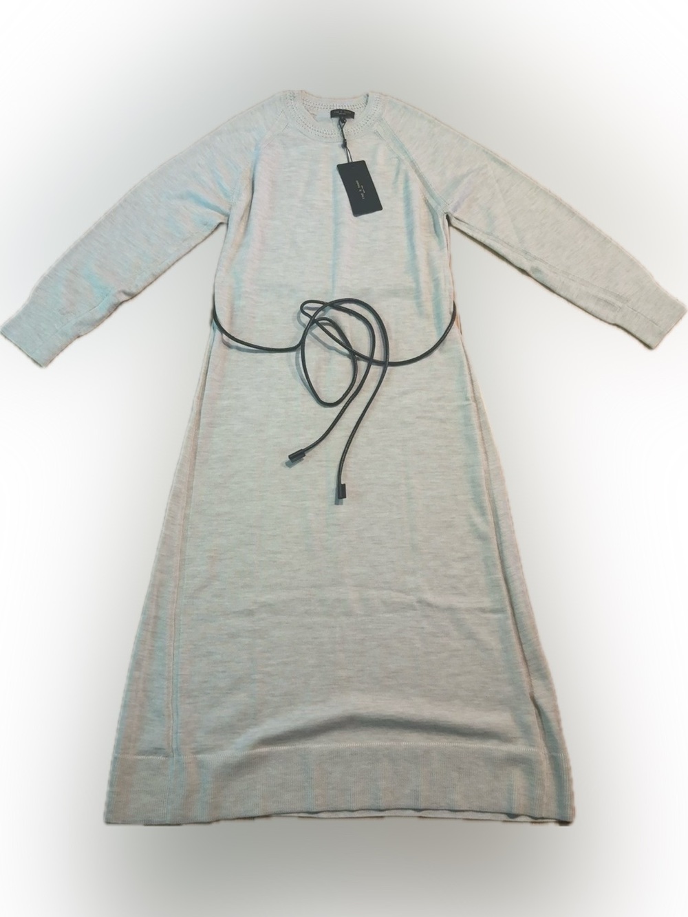 rag & bone Loren Wool-Blend Self-Belt Maxi Dress - Picture 14 of 14